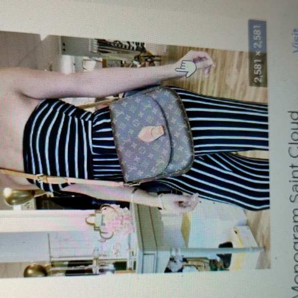 Authentic Louis Vuitton Saint ❌❌❌cloud GM shoulder bag purse mono - Picture 9 of 13